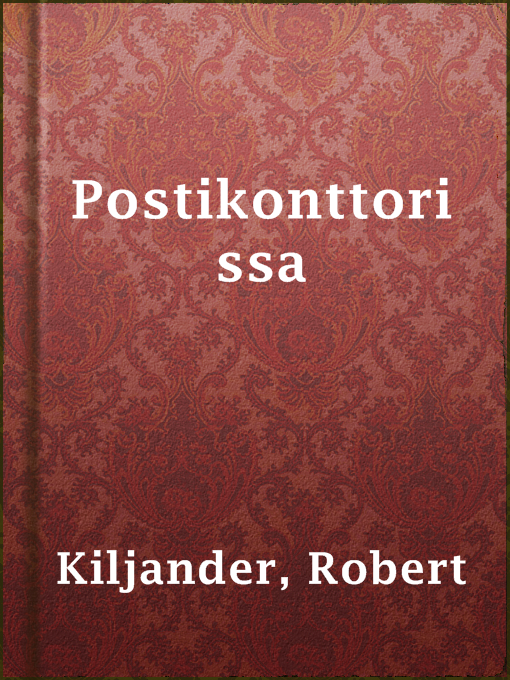 Title details for Postikonttorissa by Robert Kiljander - Available